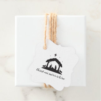 Nativity Gift Tags