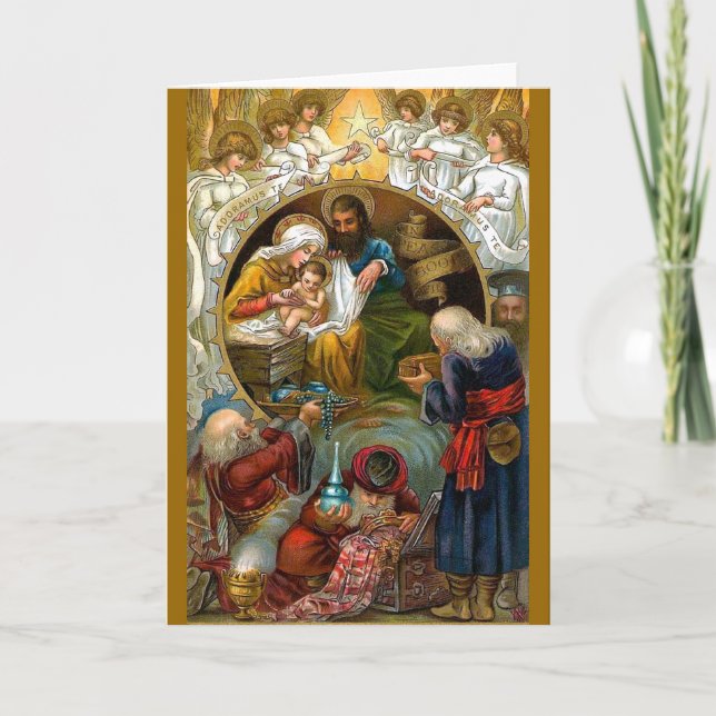 Nativity Holiday Card (Front)