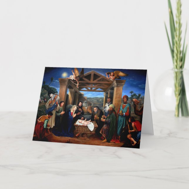 Nativity Holiday Card (Front)