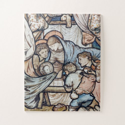 Nativity Jesus Birth Vintage Christmas  Jigsaw Puzzle