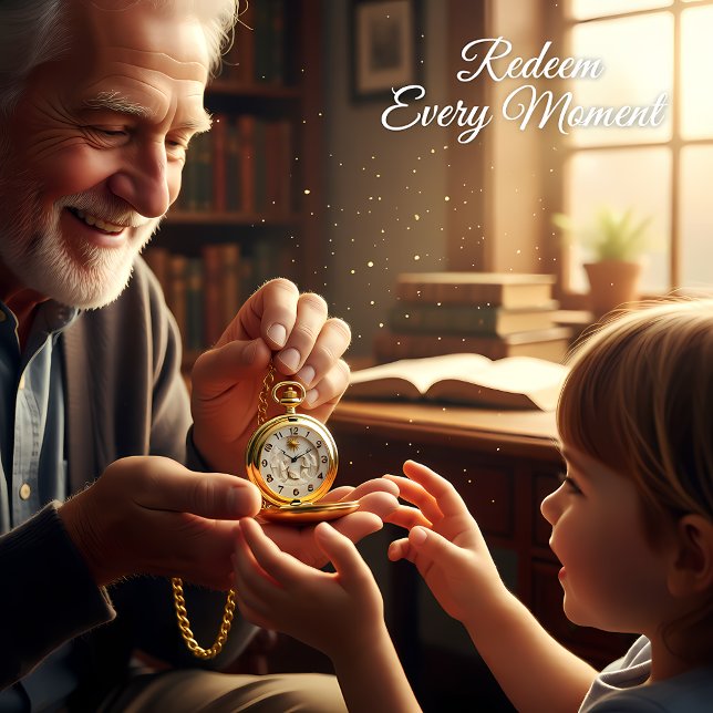 Nativity Jesus Scene Marble Pocket Watch (Creator Uploaded)