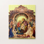 NATIVITY JIGSAW PUZZLE<br><div class="desc">10x14 Photo Puzzle Turn designs, photos, and text into a great game with customizable puzzles! Made of sturdy cardboard and mounted on chipboard, these puzzles are printed in vivid and full color. For hours of puzzle enjoyment, give a custom puzzle as a gift today! Size: 10" x 14" (252 pieces)...</div>