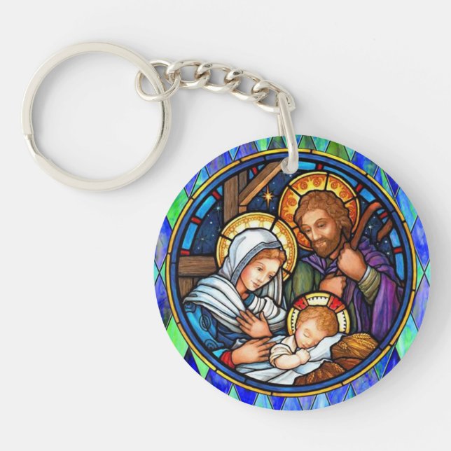 Nativity  keychain (Front)