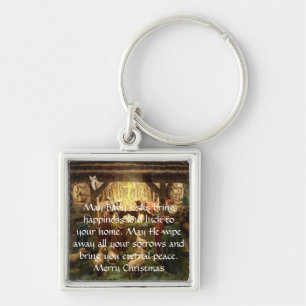 Nativity Keychain