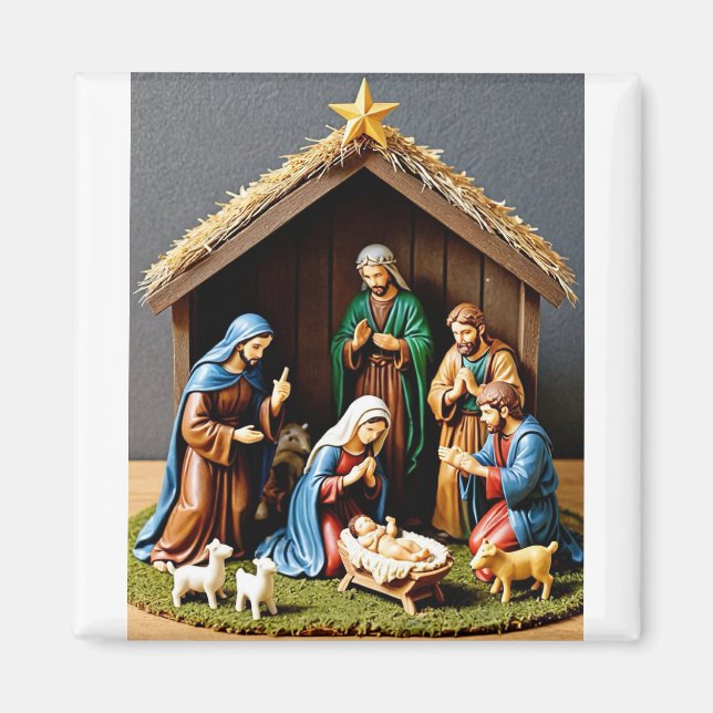 Nativity Magnet (Front)
