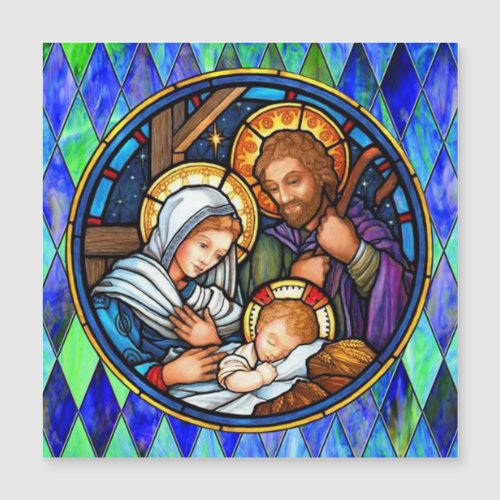 Nativity  Magnetic Card