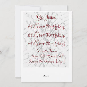 Nativity Maze Art Christmas Card