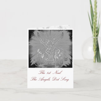 Nativity Maze Christmas Card