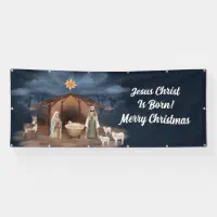 merry christmas christian banner