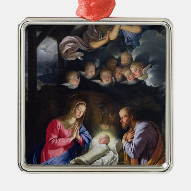 Nativity Metal Ornament (Front)