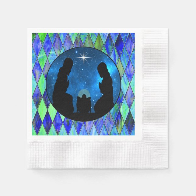 Nativity  napkins (Front)