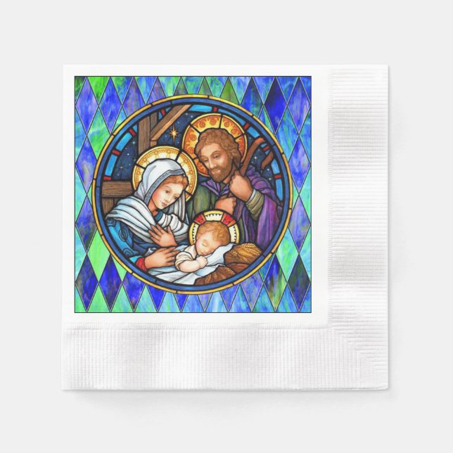 Nativity  napkins (Front)
