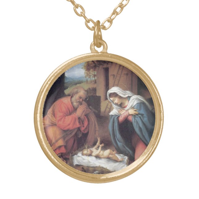 Nativity Necklace (Front)
