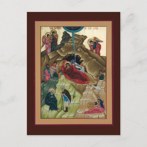 Nativity of Christ Prayer Card