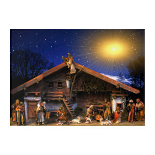 Nativity of Jesus Christ Acrylic Print