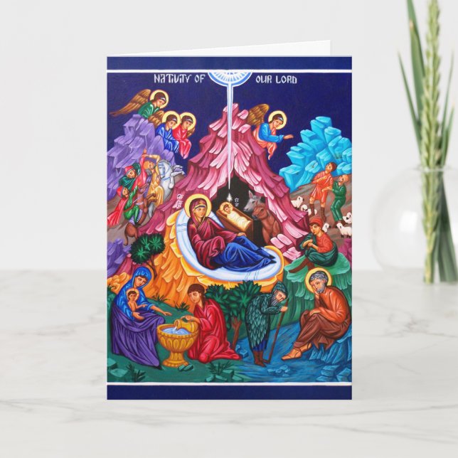 Nativity of Jesus Holyday Card (Front)