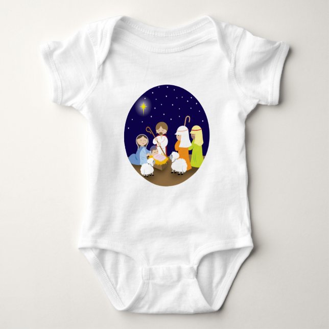 Nativity of the Lord Baby Bodysuit (Front)