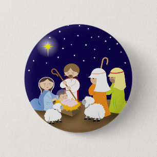 Nativity of the Lord Button