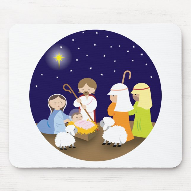Nativity of the Lord Mouse Pad (Front)