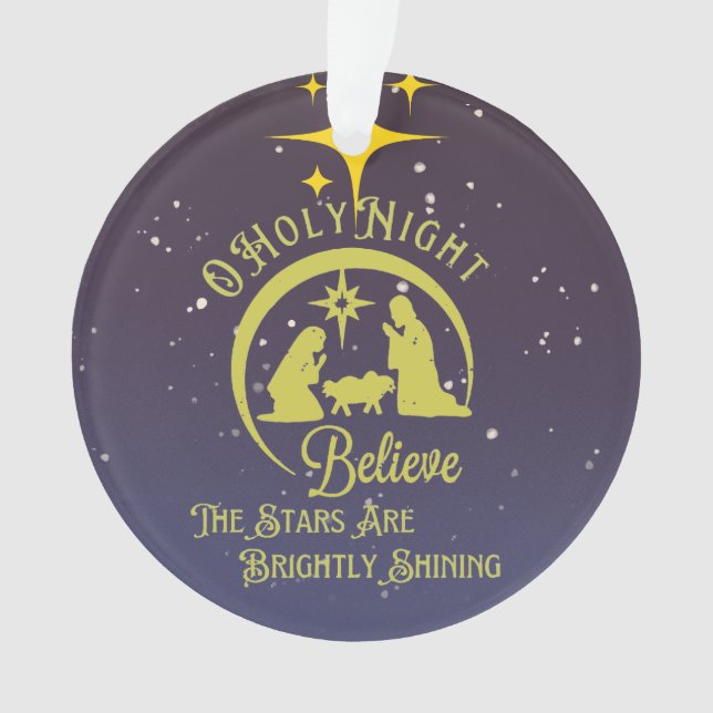 Nativity  ornament (Front)