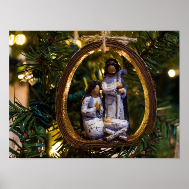 Nativity Ornament Poster (Front)