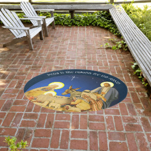 Nativity Outdoor Rug