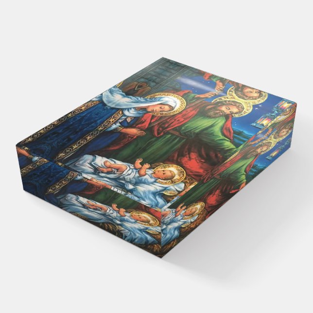 Nativity Paperweight (Angled)