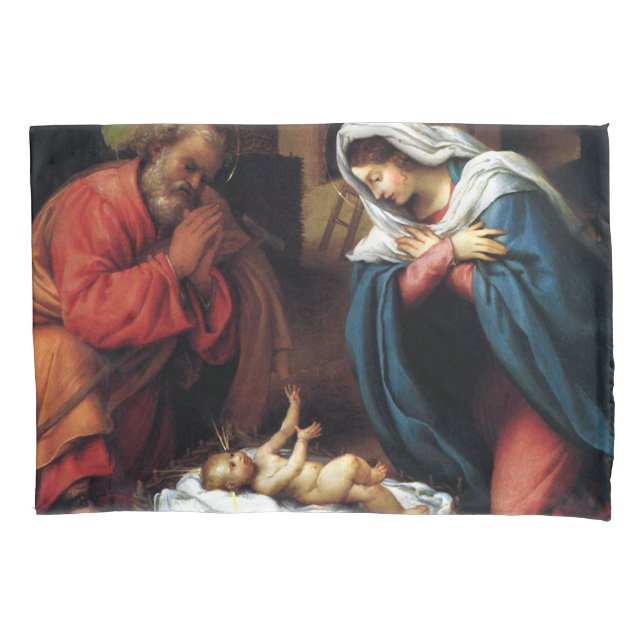 Nativity Pillow Case (Front)