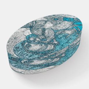 Nativity Portrait Blessed Virgin Mary Baby Jesus P Paperweight