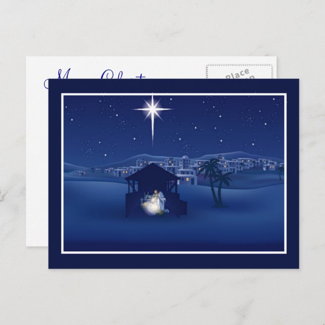 Nativity Postcard (Front/Back)