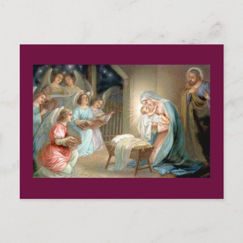 Nativity Postcard