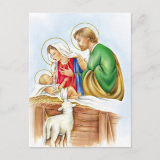 Nativity Postcard