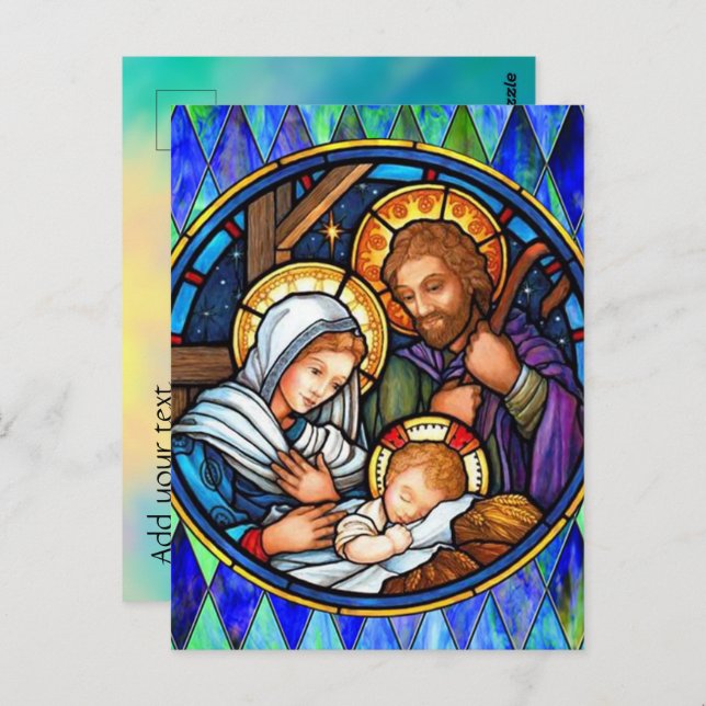 Nativity   postcard (Front/Back)