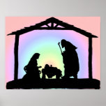 Nativity Poster at Zazzle