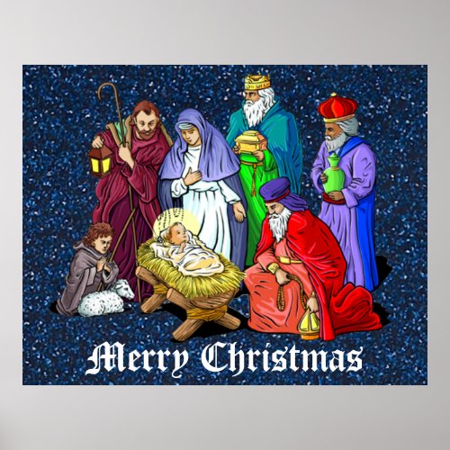 nativity poster large