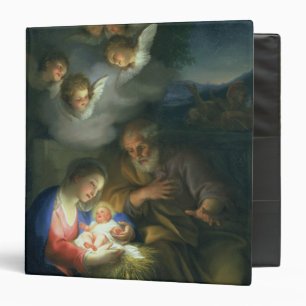 Nativity Scene 3 Ring Binder