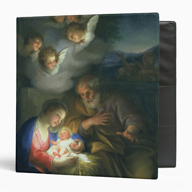 Nativity Scene 3 Ring Binder (Front/Inside)