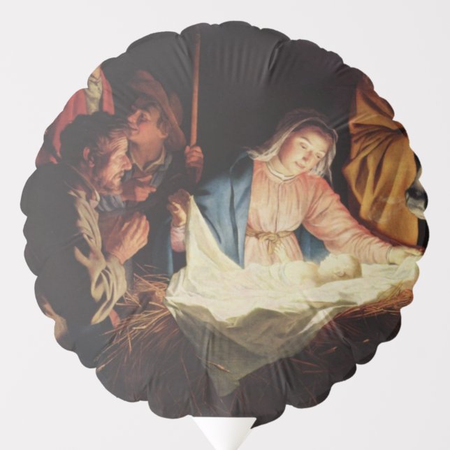 Nativity Scene Balloon (Front)
