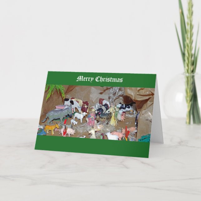 Nativity Scene Card (Front)