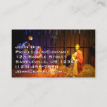 Nativity Scene Christmas Display in Washington DC Business Card