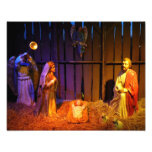 Nativity Scene Christmas Display in Washington DC Photo Print