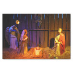 Nativity Scene Christmas Display in Washington DC Tissue Paper