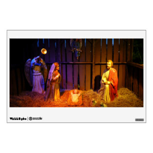 Nativity Scene Christmas Display in Washington DC Wall Sticker