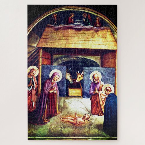 Nativity Scene Convento di San Marco by Fra Anvel Jigsaw Puzzle