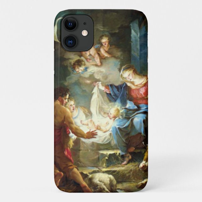 Nativity Scene for Christmas - Pierre Case-Mate iPhone Case (Back)