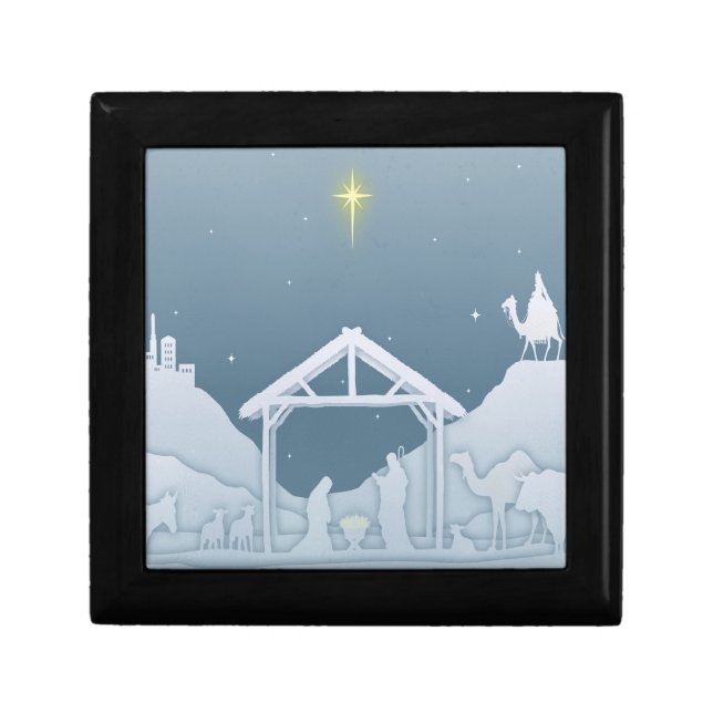 Nativity Scene Gift Box (Front)