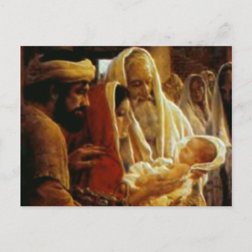 Nativity Scene Gifts for Christmas Holiday Postcard