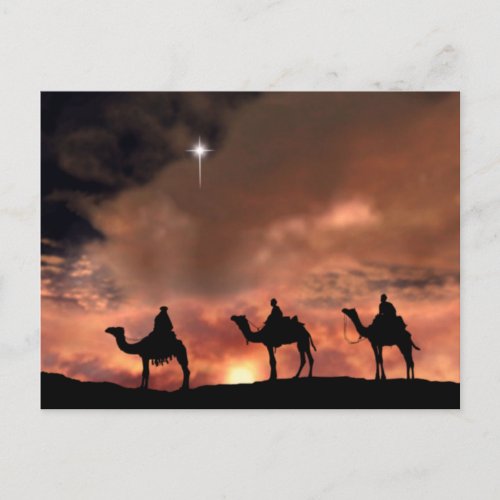 Nativity Scene Gifts for Christmas Holiday Postcard