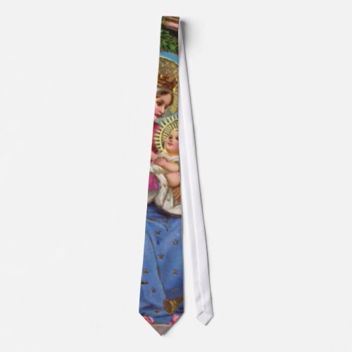 Nativity Scene Gifts for Christmas Neck Tie