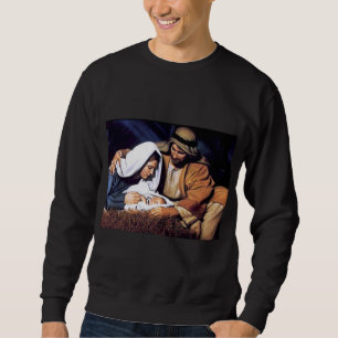 Nativity Scene Gifts for Christmas Sweatshirt